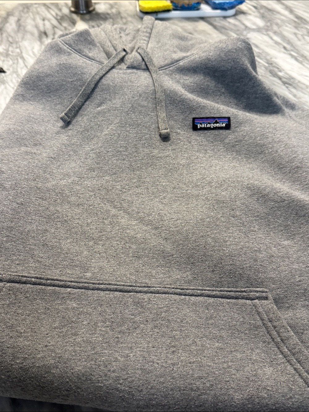 Patagonia Gray Mens Sweatshirt Hoodie